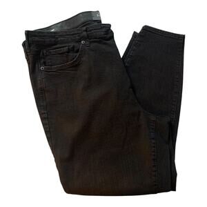 Torrid Premium Sky High Skinny Black Jeans TALL Size 24T